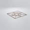 Ekena Millwork Large Jamestown Decorative Fretwork Wood Wall Panels, Red Oak, 23 3/8"W x 23 3/8"H x 3/8"T WALW24X24X0375JTNRO - alternate 5